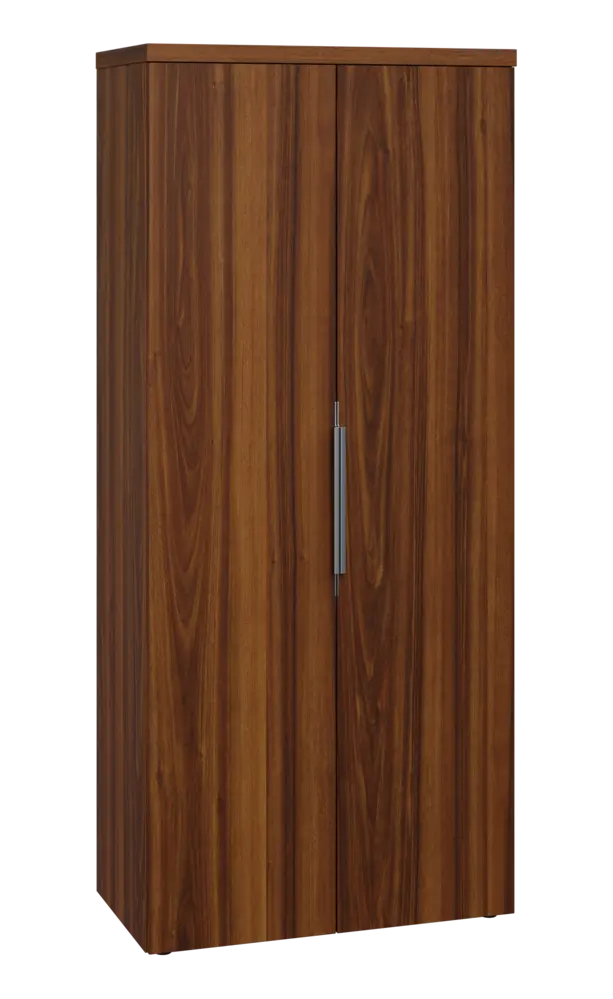 SISR 5 - 81 šatní skříň, 2-dveřová, výsuvné ramínko, 1820x800x400, ořech královský